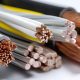 electrical wires and cables, including copper and aluminum, showcased